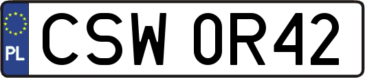 CSW0R42