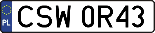 CSW0R43