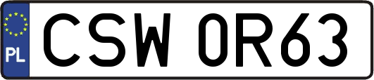 CSW0R63