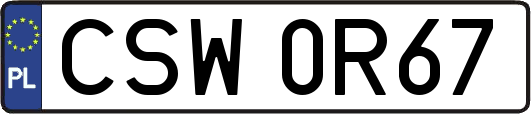 CSW0R67