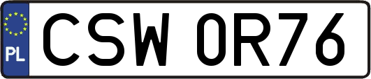 CSW0R76