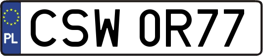 CSW0R77