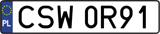 CSW0R91