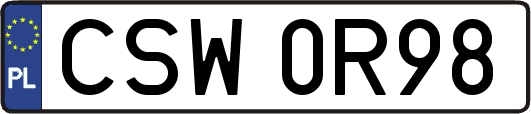CSW0R98