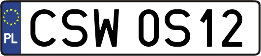 CSW0S12