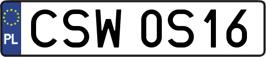 CSW0S16