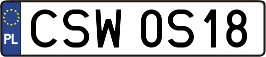 CSW0S18