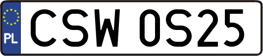 CSW0S25