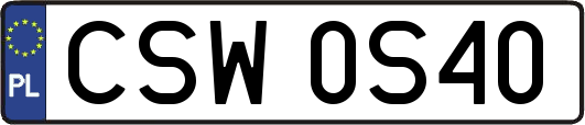 CSW0S40
