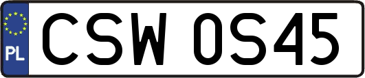 CSW0S45