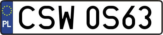 CSW0S63
