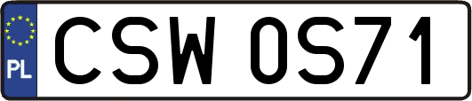 CSW0S71
