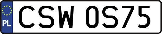 CSW0S75