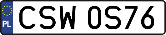 CSW0S76