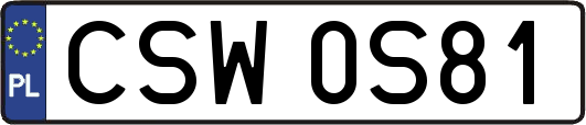 CSW0S81