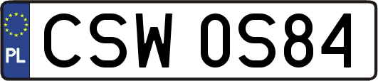 CSW0S84