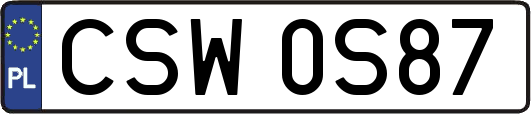 CSW0S87