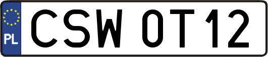 CSW0T12
