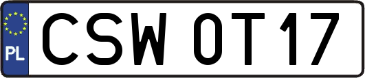 CSW0T17