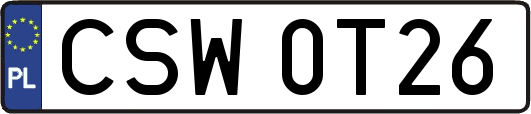 CSW0T26