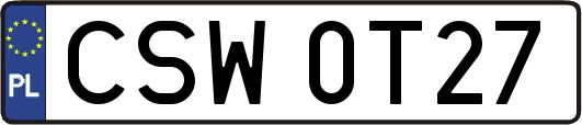 CSW0T27