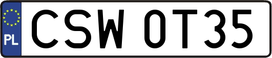 CSW0T35