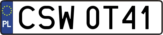 CSW0T41