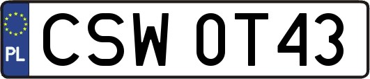 CSW0T43