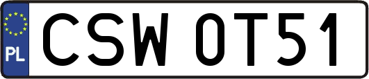 CSW0T51