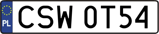 CSW0T54