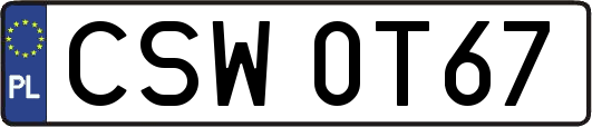 CSW0T67