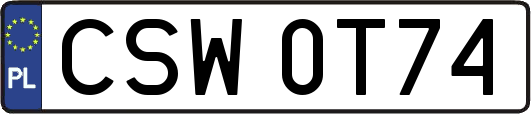 CSW0T74