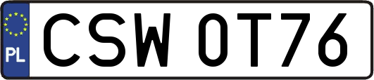 CSW0T76