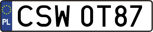 CSW0T87