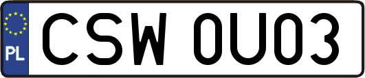 CSW0U03