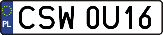 CSW0U16