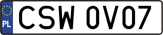CSW0V07