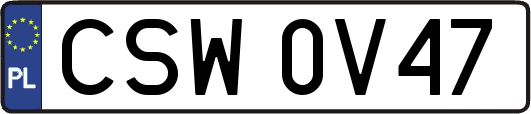 CSW0V47