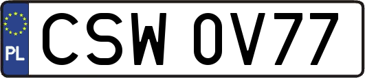 CSW0V77