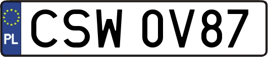 CSW0V87