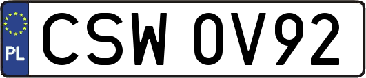 CSW0V92