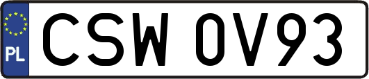 CSW0V93