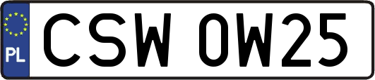 CSW0W25