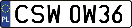 CSW0W36