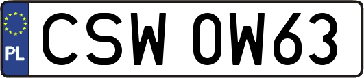 CSW0W63