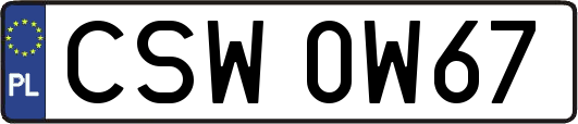 CSW0W67