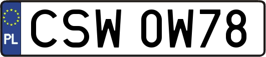 CSW0W78