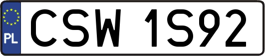 CSW1S92