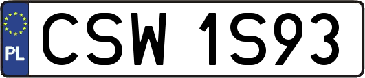 CSW1S93