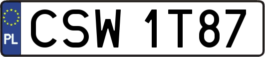 CSW1T87